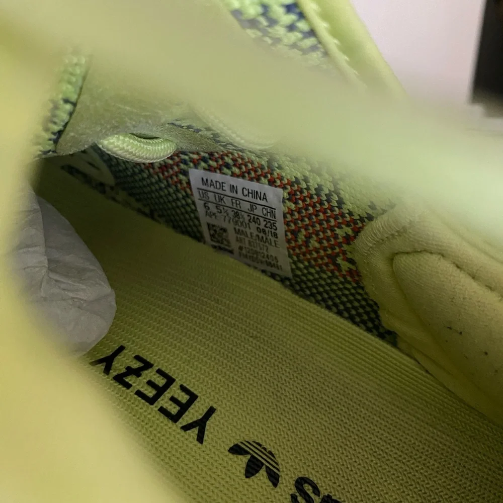 Yeezy Boost 350 V2 in Green. Size US 6 or 38 2/3. Authentic.